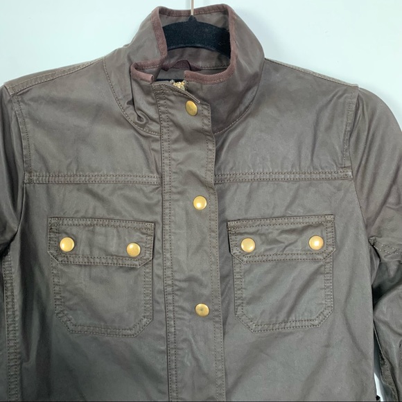 J.CREW Mossy Brown Downtown Field Jacket - Picture 4 of 16